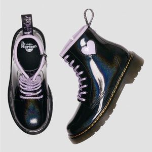 Dr Martens • Galaxy Shimmer Lace Up Boots